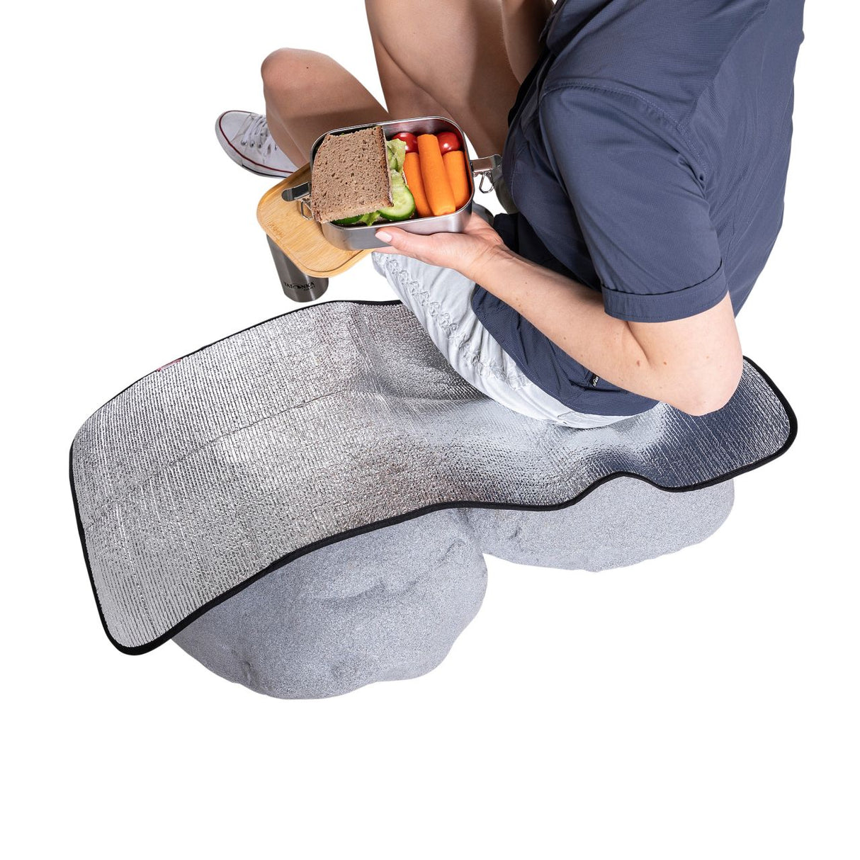 Alu-Seat Sitzmatte 45 x 90cm - Tatonka