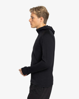 Peak Field Kapuzen-Midlayerjacke mit durchgehendem Reißverschluss Herren – Ulvang