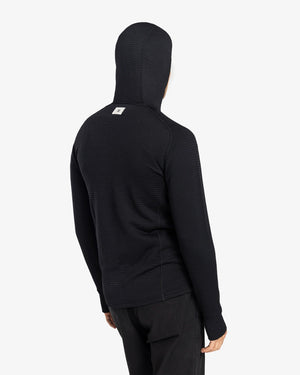 Peak Field Kapuzen-Midlayerjacke mit durchgehendem Reißverschluss Herren – Ulvang