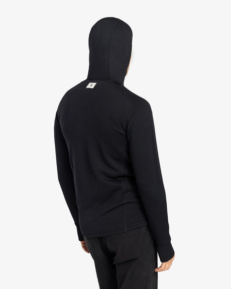 Peak Field Kapuzen-Midlayerjacke mit durchgehendem Reißverschluss Herren – Ulvang