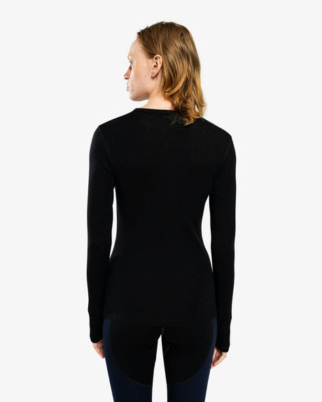 Alltime Lead Langarm-Ripp-T-Shirt Damen – Ulvang