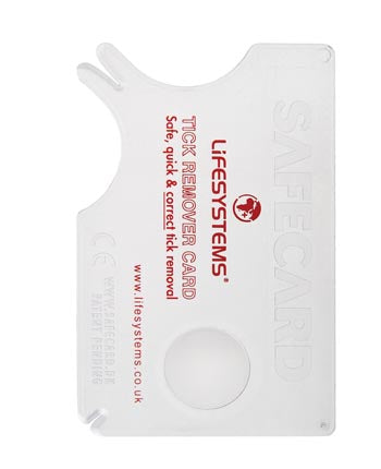 Tick Remover Card Zeckenentferner – LifeSystems
