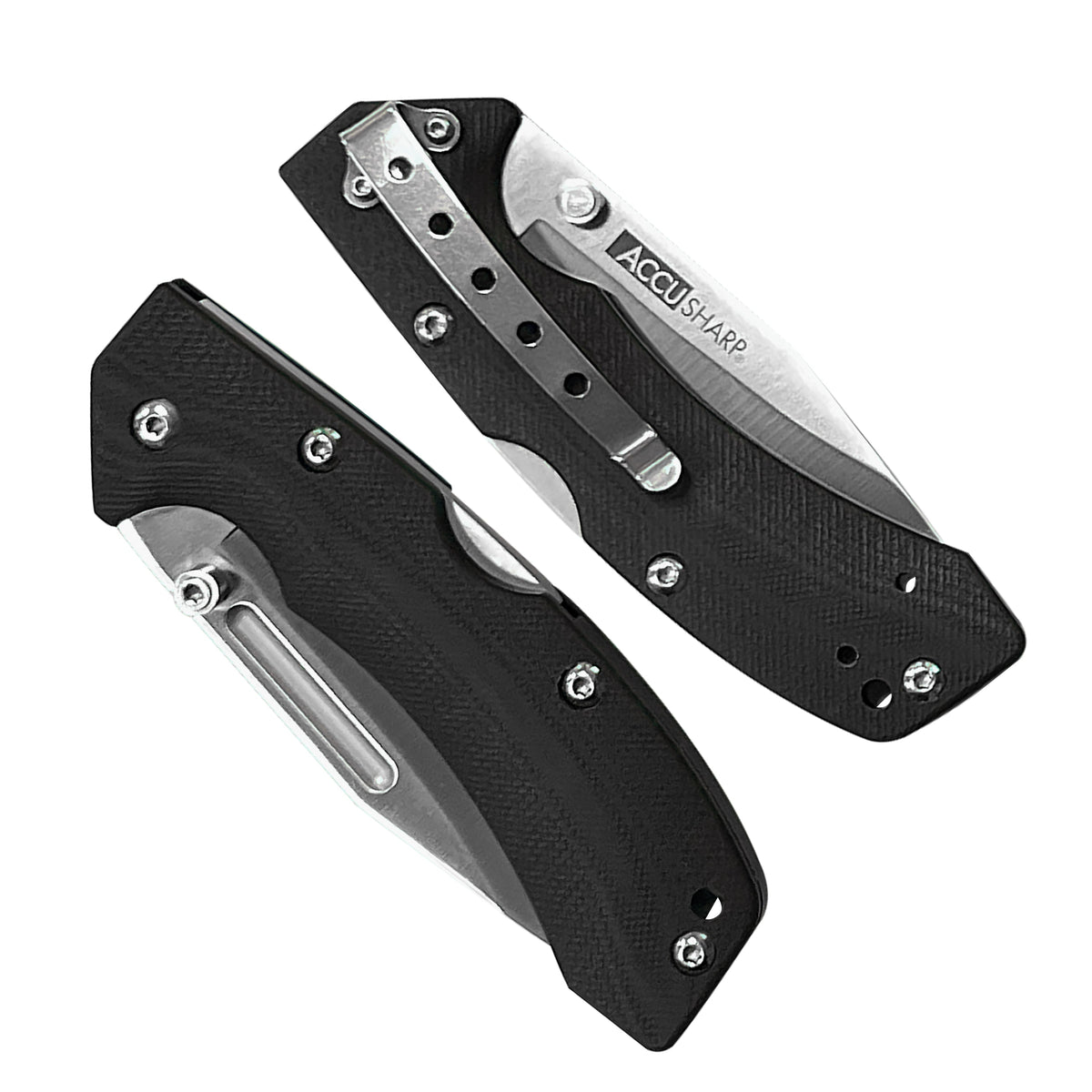 AccuSharp Klappmesser schwarz – Accusharp
