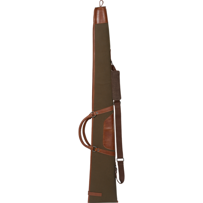 Retriever-Waffenkoffer aus – Canvas/Leder Warm Olive – Härkila