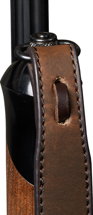 Gewehrriemen aus Leder Dunkelbraun - Härkila