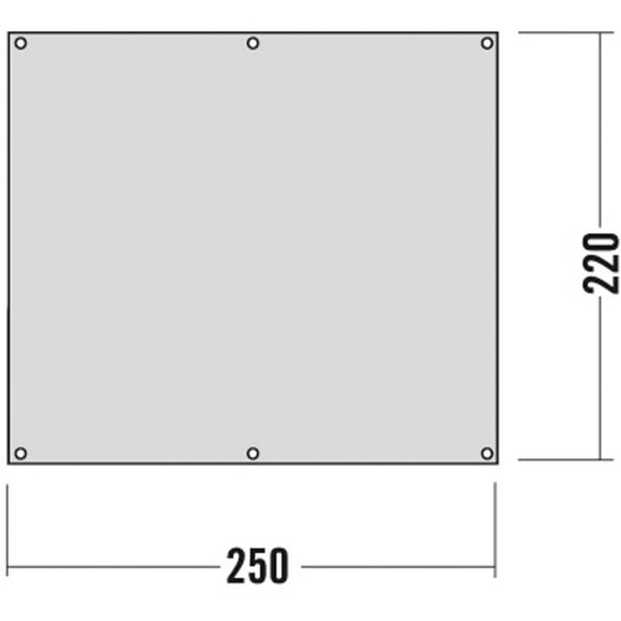 Zeltunterl. 250 x 220 cm – Tatonka