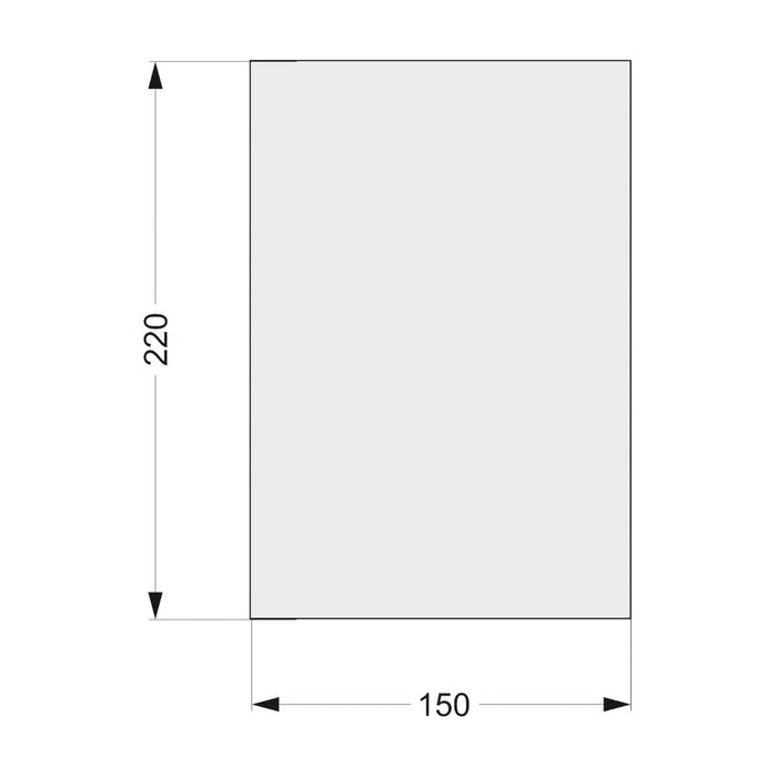 Bodenplatte Tyvek II 150 x 220c - Tatonka
