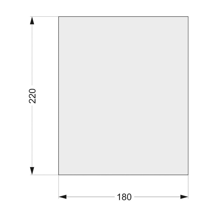 Bodenplatte Tyvek III 180 x 220 - Tatonka