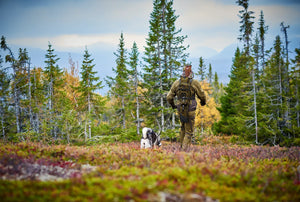 Alta Jagdrucksack aus Melton-Wolle Hunting Green - Härkila