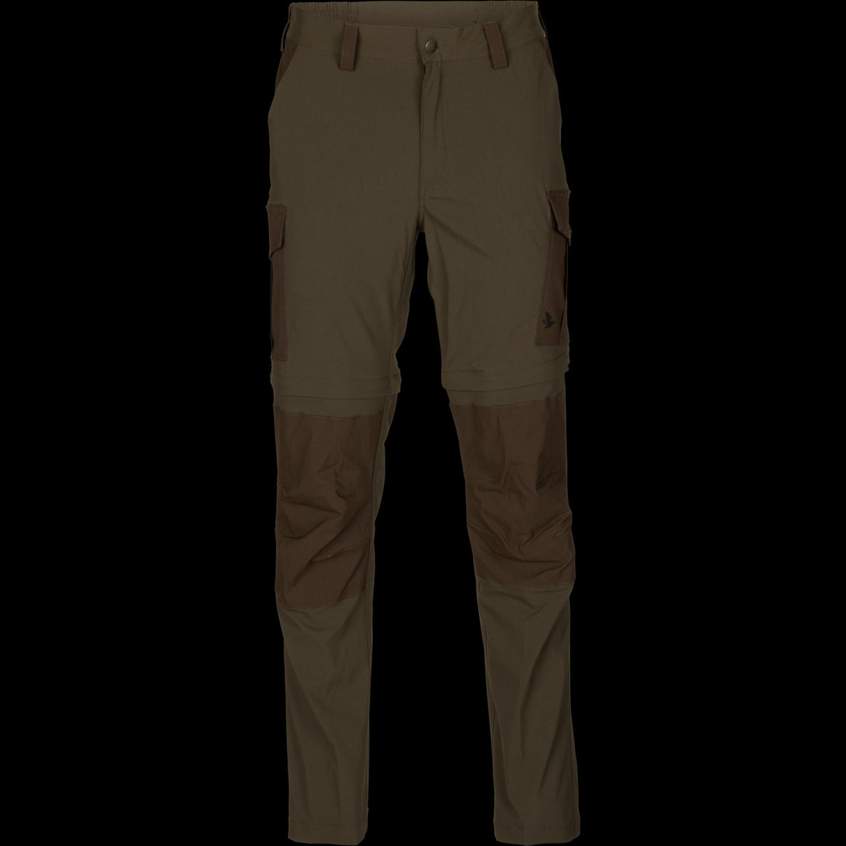 Birch Zip-off Hose Pine Green/Demitasse Brown - Seeland