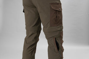 Birch Zip-off Hose Pine Green/Demitasse Brown - Seeland