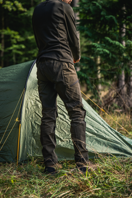 Larch Stretch-Hose für Damen Pine Green / Chocolate Torte - Seeland