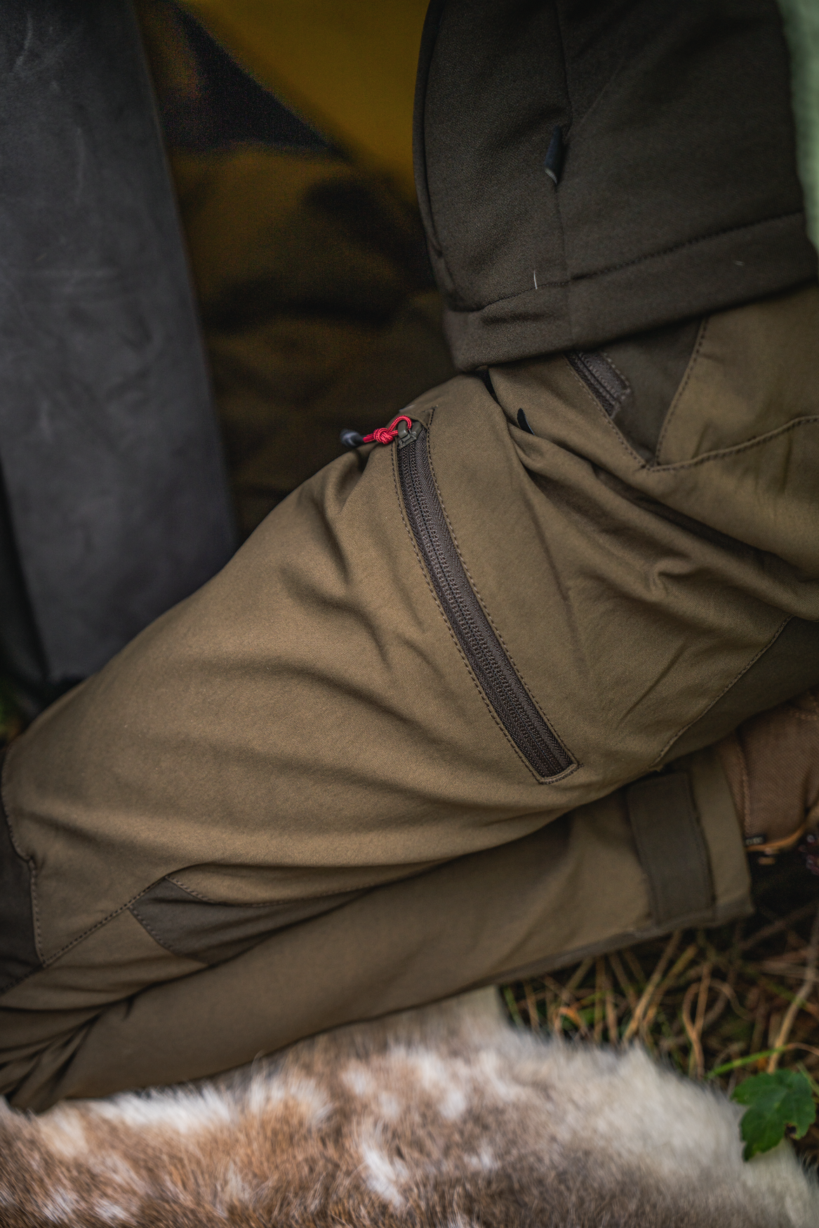 Larch Stretch-Hose für Damen Pine Green / Chocolate Torte - Seeland