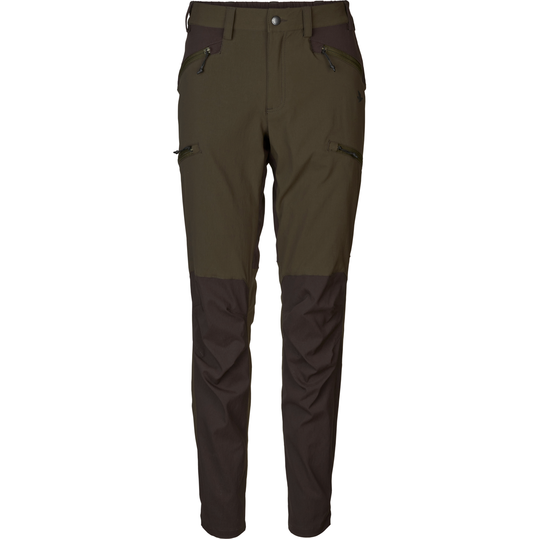 Gr. 42 - Larch Stretch-Hose Damen Pine Green / Chocolate Torte - Seeland - Umtauschware