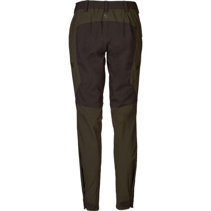 Lärchen-Stretchhose für Damen Tannengrün / Schokoladentorte - Seeland
