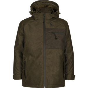 Avail Junior Jacke Pine green melange - Seeland