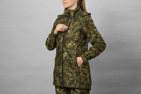 Avail Damen Camo Jacke InVis MPC Grün - Seeland