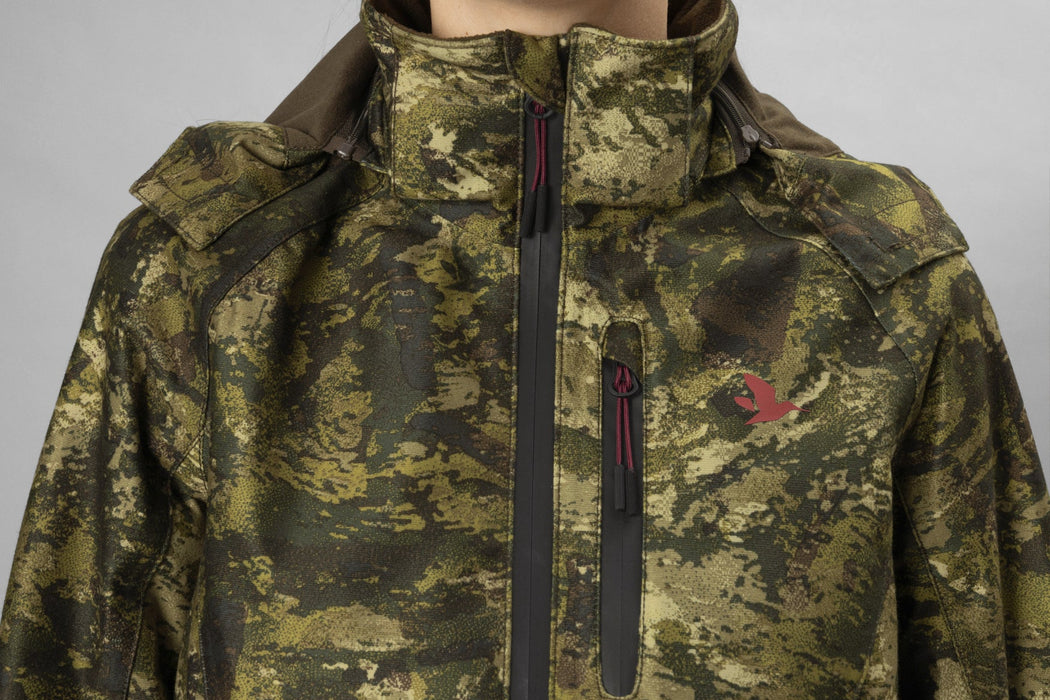 Verfügbare Damen-Camouflagejacke InVis MPC grün - Seeland