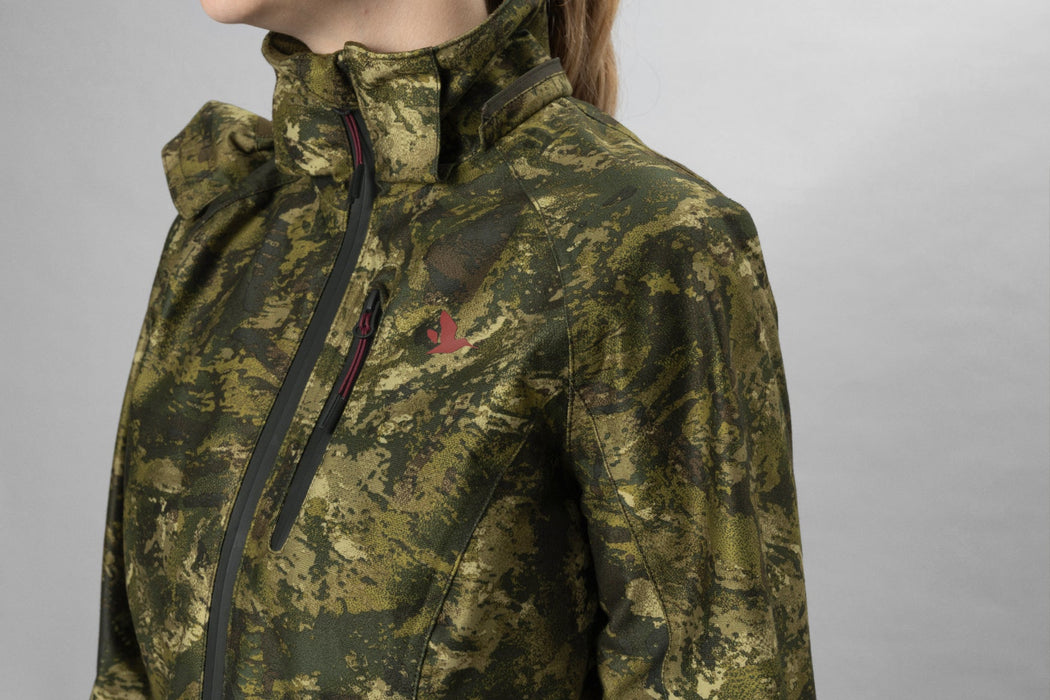 Verfügbare Damen-Camouflagejacke InVis MPC grün - Seeland