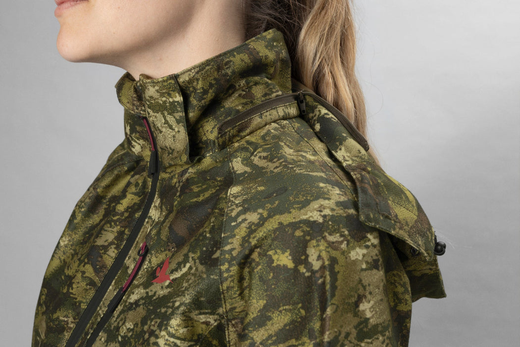 Verfügbare Damen-Camouflagejacke InVis MPC grün - Seeland