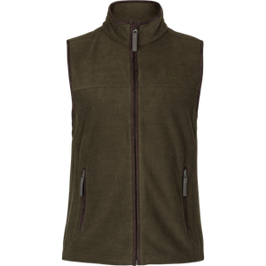 Woodcock Earl Fleeceweste - Pine green melange - Seeland