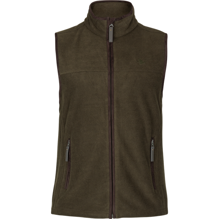 Woodcock Earl Fleece Weste – Kieferngrün meliert – Seeland