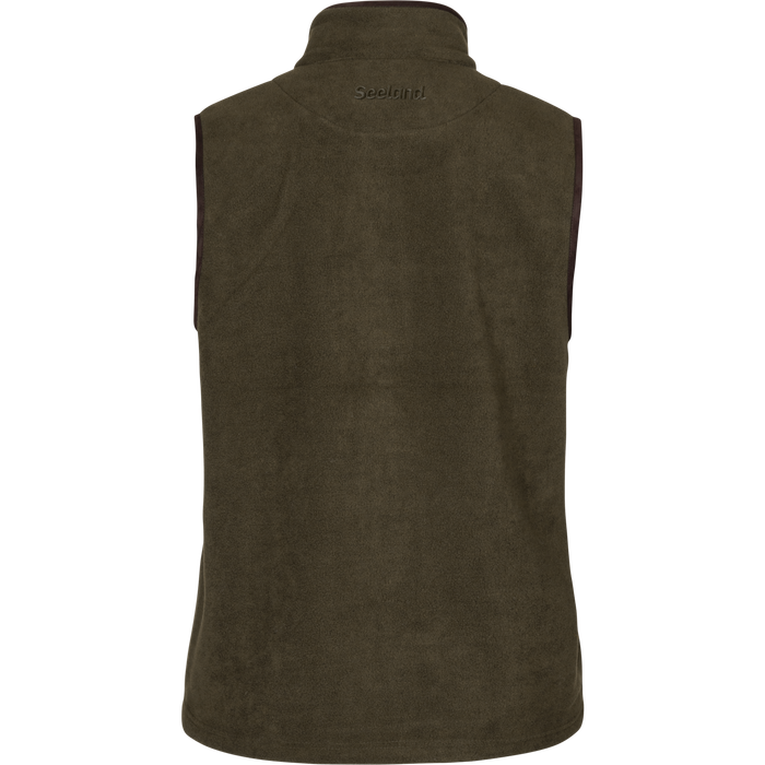 Woodcock Earl Fleece Weste – Kieferngrün meliert – Seeland