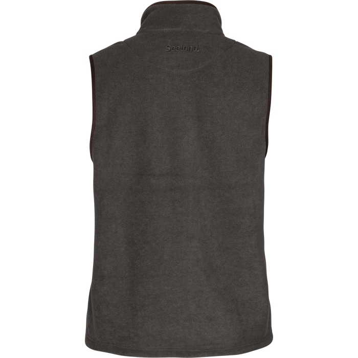 Woodcock Earl Fleece Weste – Dunkelgrau Melange – Seeland