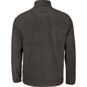 Woodcock Earl Fleece Jacke Dark Grey Melange - Seeland