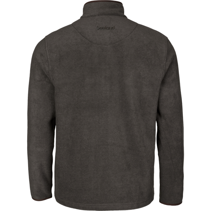 Woodcock Earl Fleecejacke – Dunkelgrau meliert – Seeland