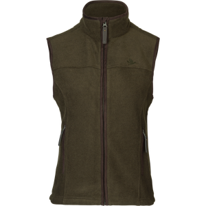 Woodcock Ivy Fleeceweste - Pine green melange - Seeland