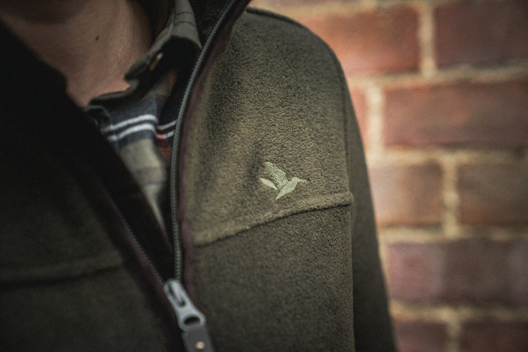 Woodcock Ivy Fleecejacke – Kieferngrün meliert – Seeland