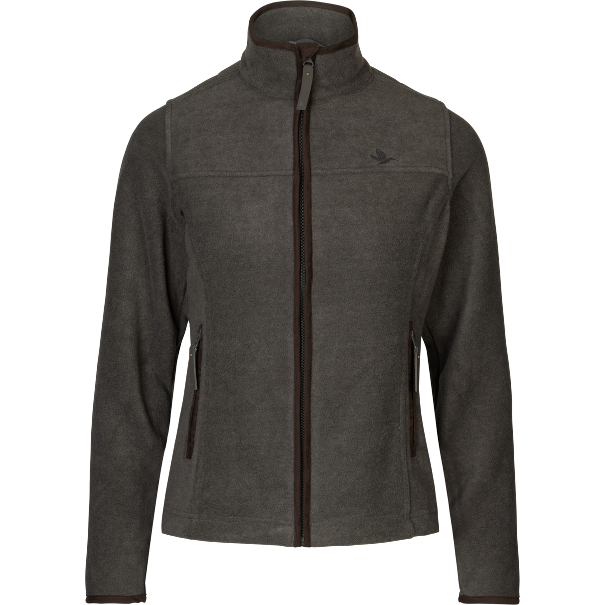 Woodcock Ivy Fleece Jacke - Dark Grau Melange - Seeland