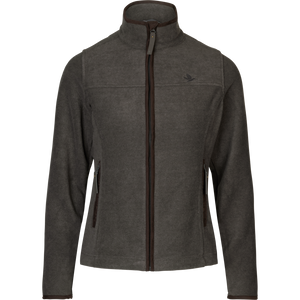 Woodcock Ivy Fleece Jacke - Dark Grau Melange - Seeland