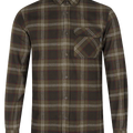 Glen Flannel Hemd - Pine green check - Seeland
