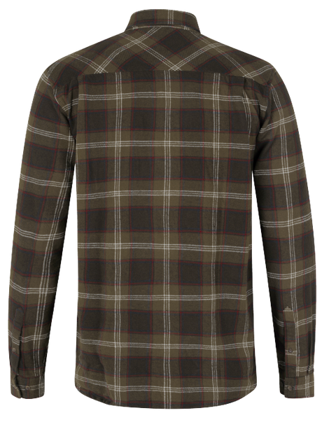 Glen Flannel Hemd - Pine green check - Seeland