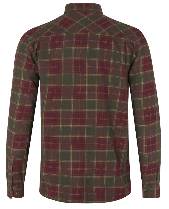 Glen Flannel Hemd - Roter Waldkaro - Seeland