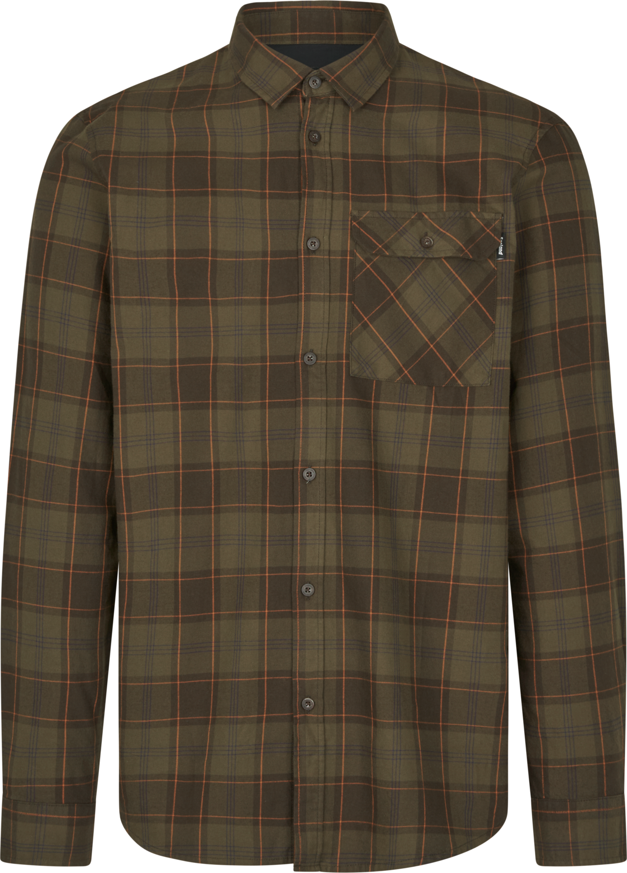 Glen Flanellhemd - Pine Green/Dark Navy Check – Seeland