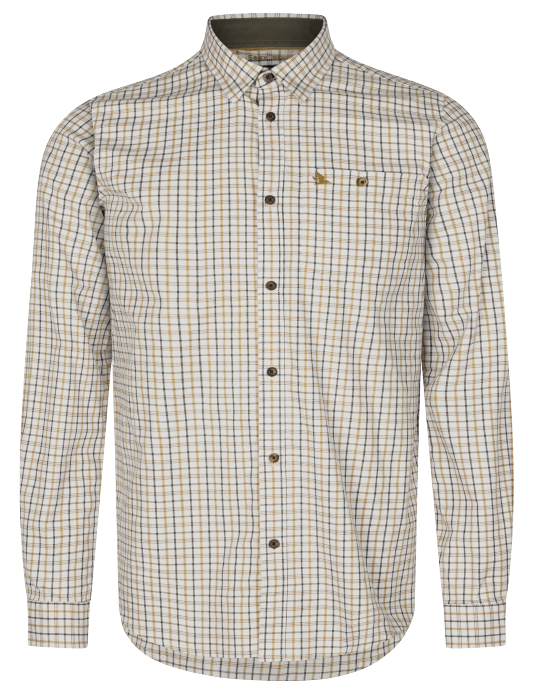 Oxford Schießhemd - Classic blue/Classic brown check - Seeland