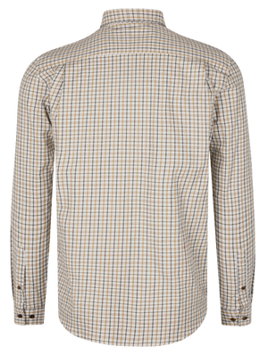 Oxford Schießhemd - Classic blue/Classic brown check - Seeland