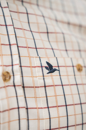 Oxford Schießhemd - Classic Blue/Merlot Check – Seeland