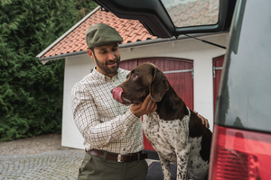 Oxford Schießhemd - Classic Blue/Merlot Check – Seeland