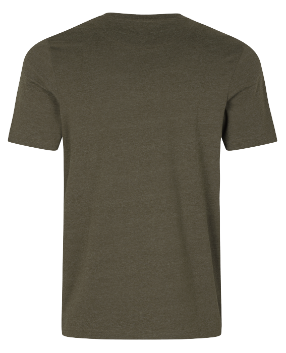 That Time T-Shirt Pine green melange - Seeland