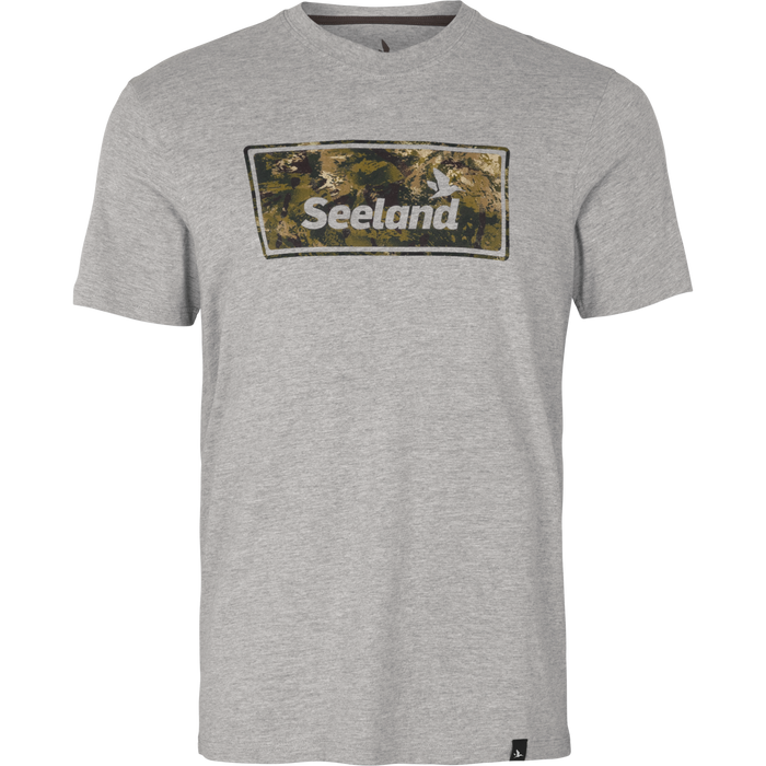 Falcon T-Shirt Dunkelgrau Melange - Seeland