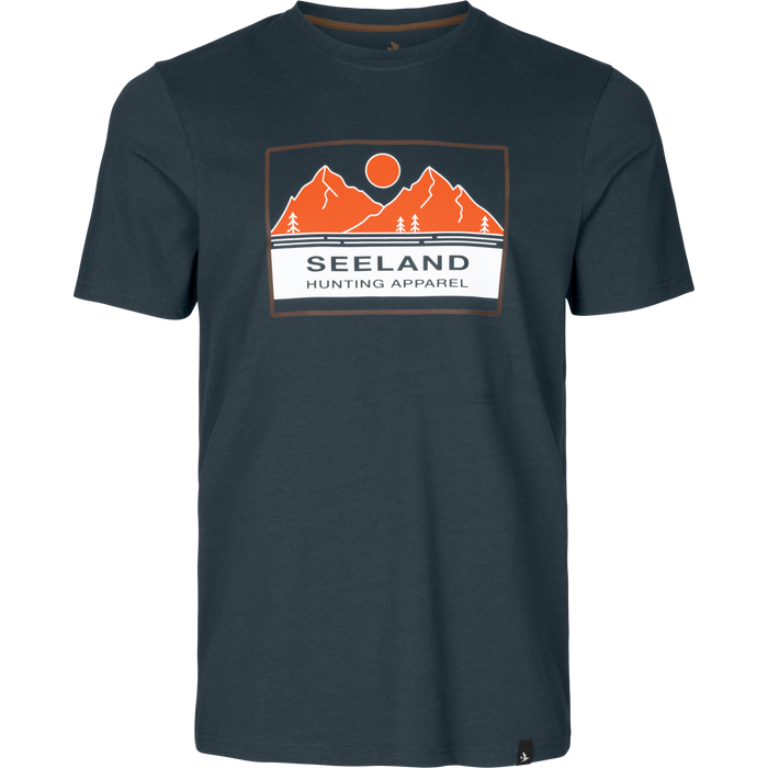 Kestrel T-Shirt Dunkelblau - Seeland