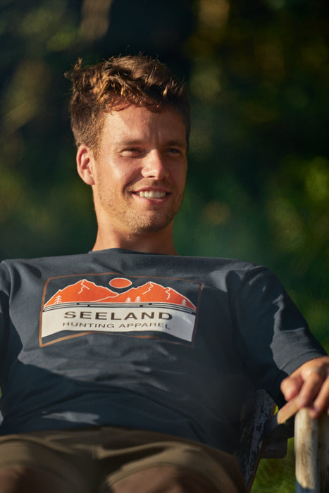 Kestrel T-Shirt Dunkelblau - Seeland