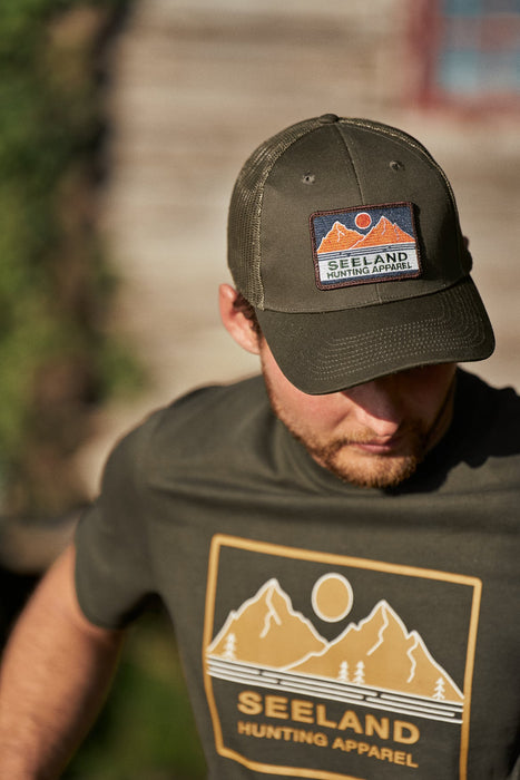 Gabbro Trucker Cap Grizzly Brown – Seeland