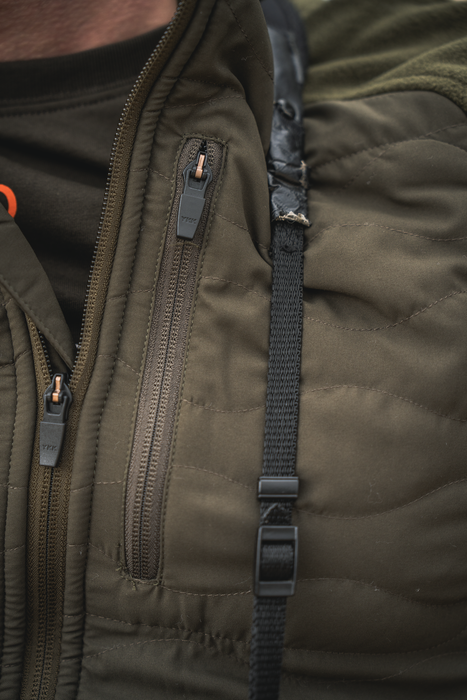 Gale Fleecejacke Pine green - Seeland