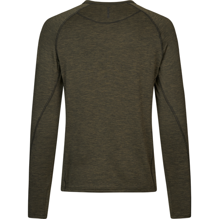 Peak T-Shirt Pine green melange - Seeland