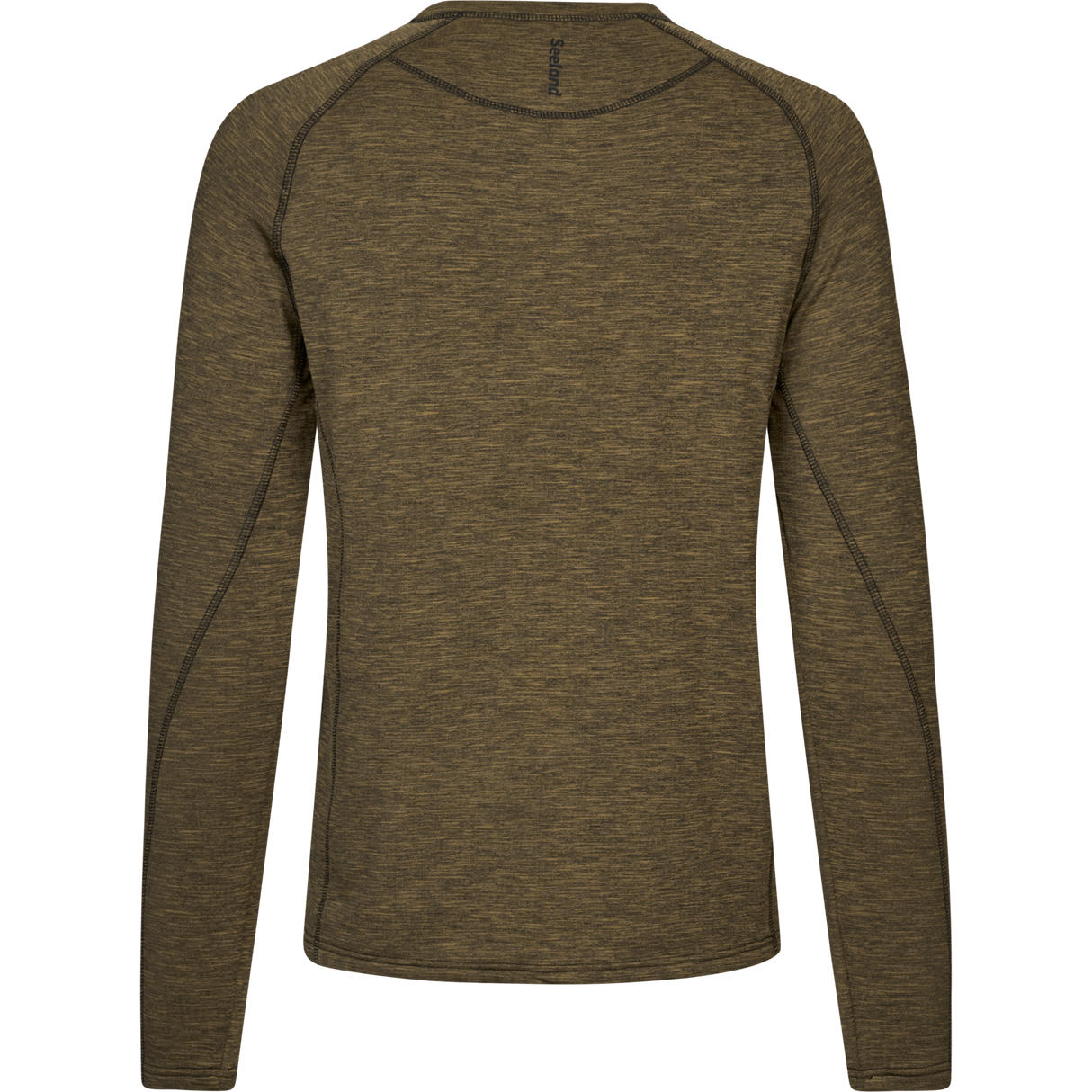 Peak T-Shirt Military Olive Melange - Seeland